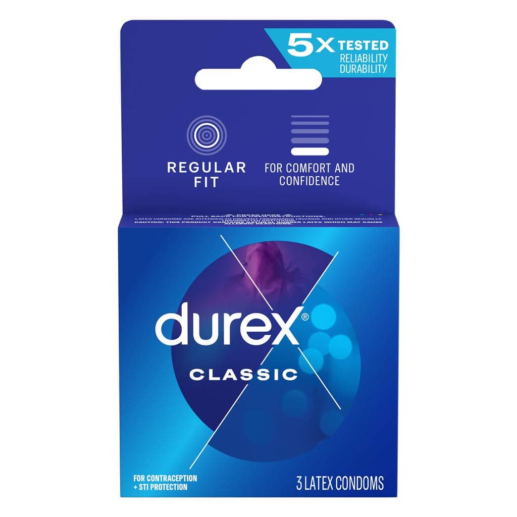 Durex Classic paquete de 3