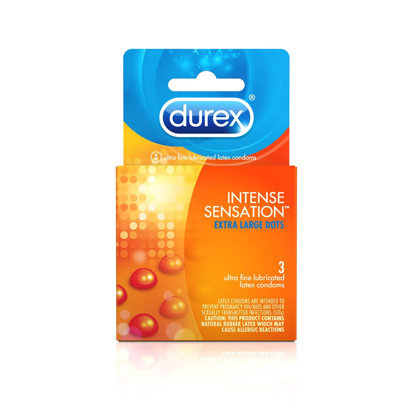 Durex Sensación Intensa Paquete de 3