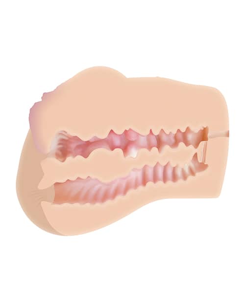 Mini Realistic Pussy & Ass Stroker