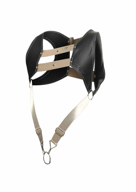 Dngeon Croptop Cockring Harness (One Size)