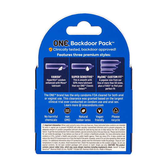 ONE Backdoor 3-Pack
