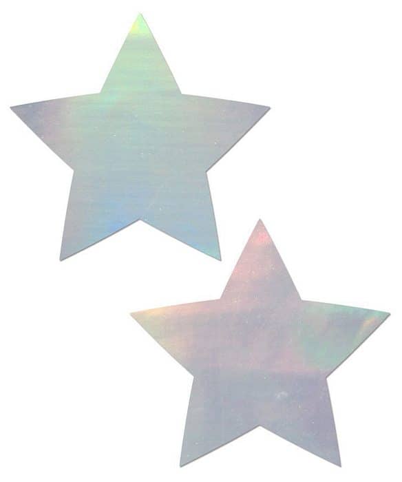 Holographic Silver Star
