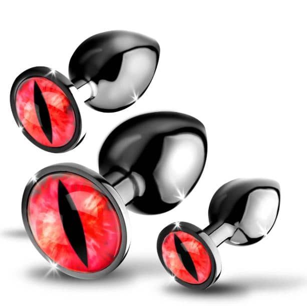 Sinister Eye Metal Plug Set