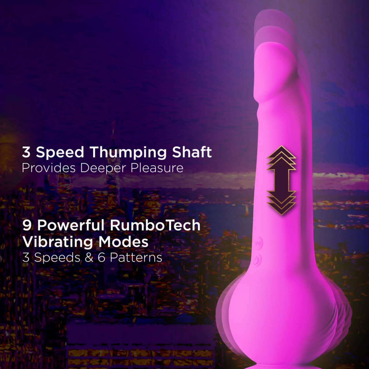 New York Gyroquake Dildo