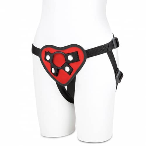Heart Strap On Harness