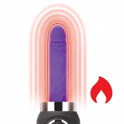 Máquina sexual de empuje con control remoto