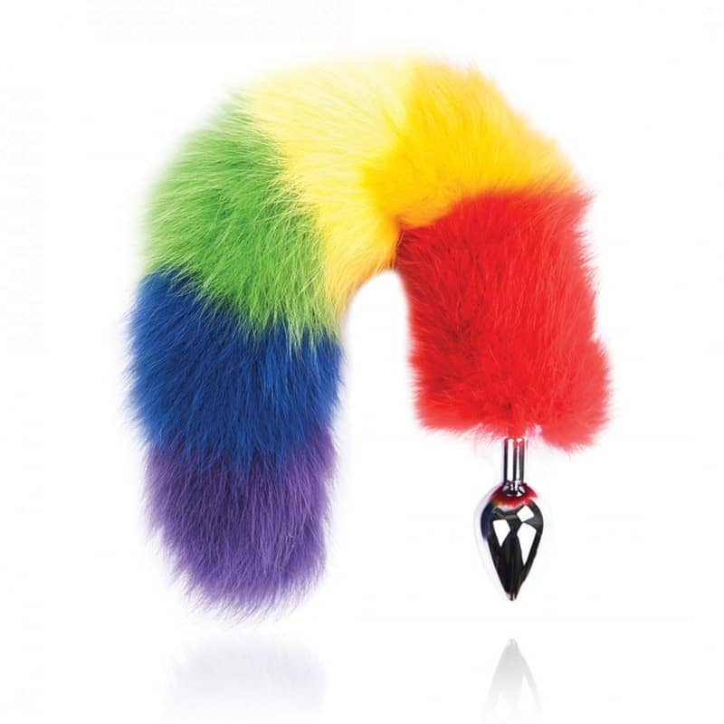 Rainbow Foxy Tail