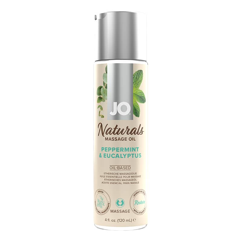 JO Naturals Massage Oil [4 oz]