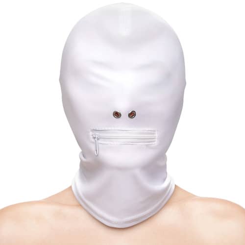 Zippered Mouth Hood
