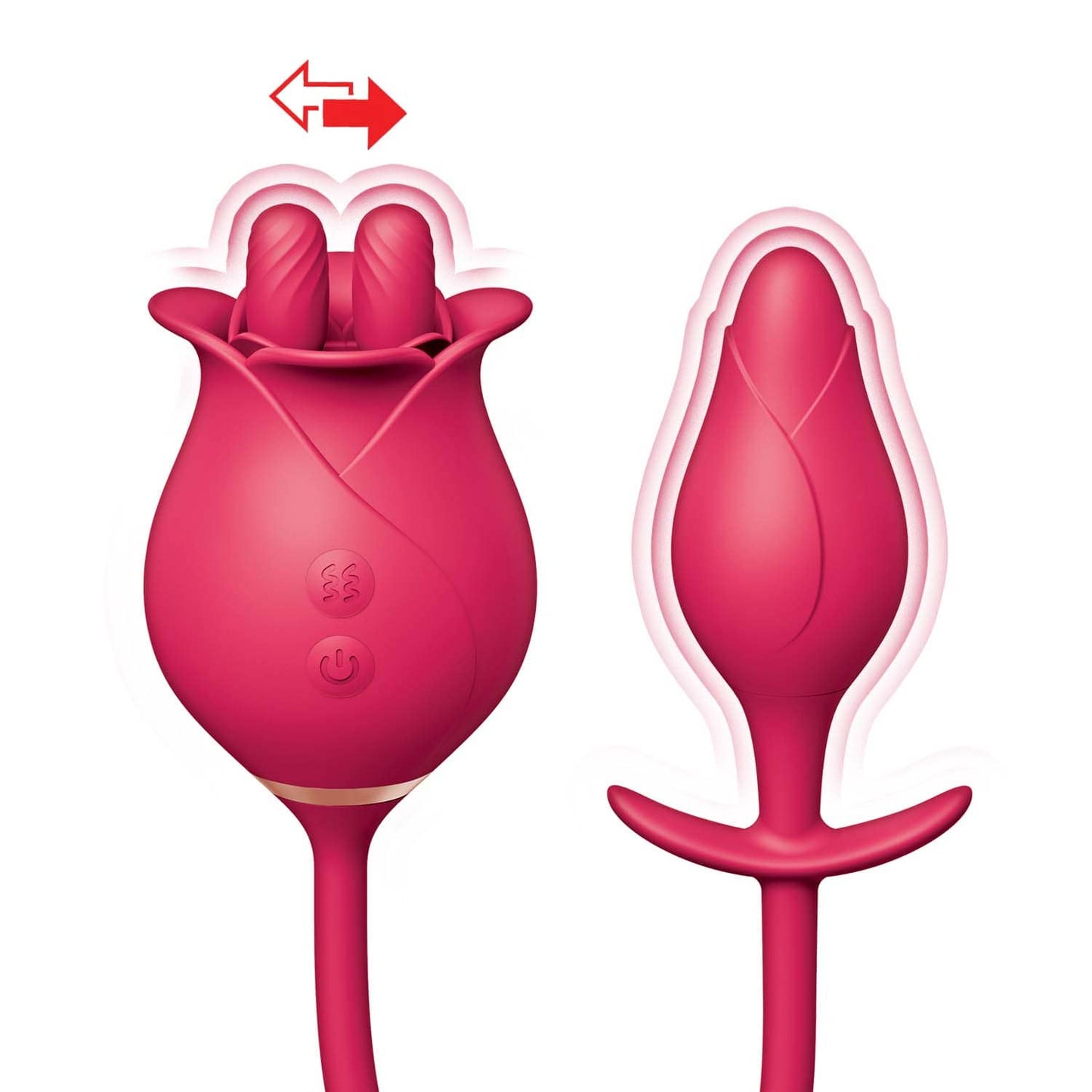 Tulip Finger Massager & Plug