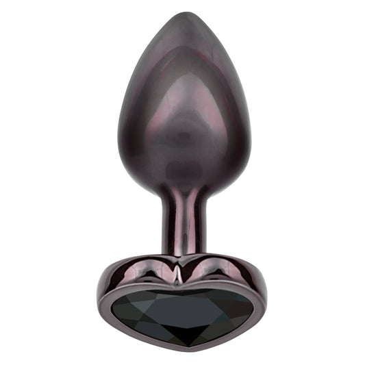 Black Diamond Heart Plug
