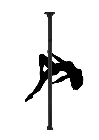 Dance Pole Black