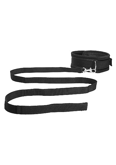 Velvet & Velcro Collar & Leash