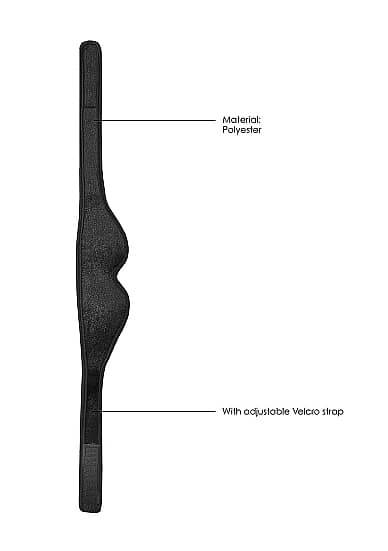 Velvet & Velcro Eye Mask