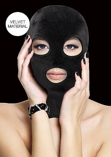 Velvet & Velcro Mask