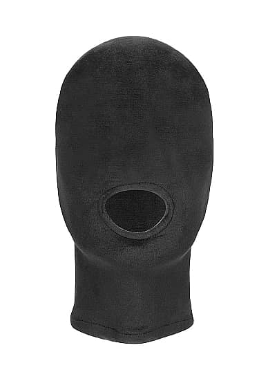 Velvet & Velcro Mask W/ Open Mouth