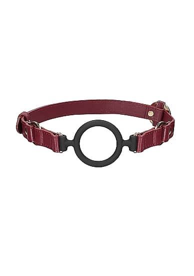 Burgundy Ring Gag