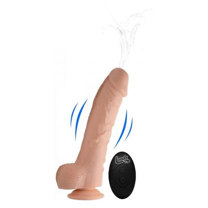 Vibrating & Squirting Dildo (8.5 Inches)
