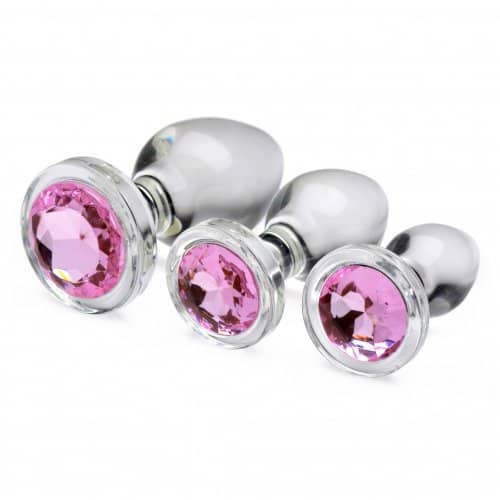 Gem Glass Plug Set