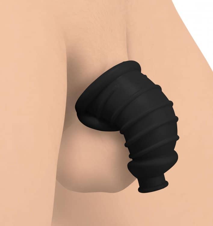 Dark Chamber Chastity Cage