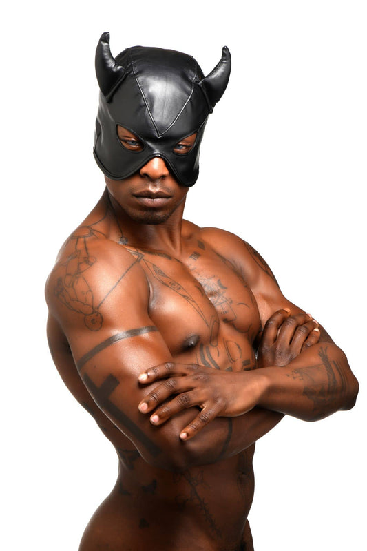 Demon Hood W/ Horns
