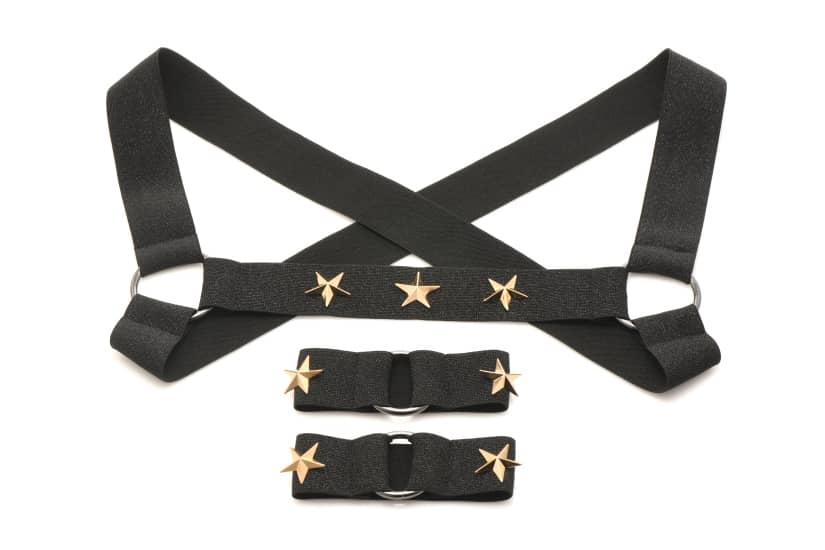 Elastic Chest Harness W/ Arm Bands