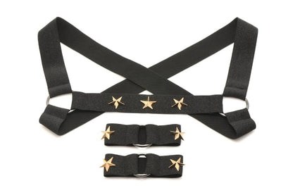 Elastic Chest Harness W/ Arm Bands