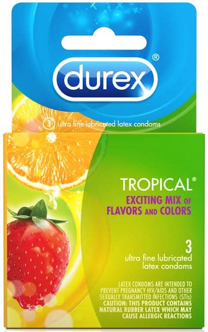 Durex Tropical Flavors
