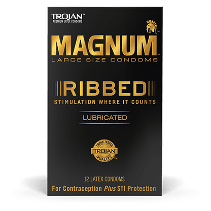 Magnum Ribbed 12-Pack
