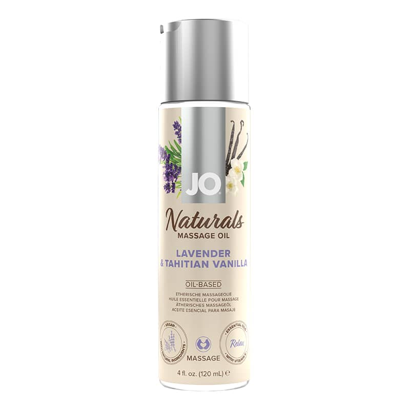 JO Naturals Massage Oil [4 oz]
