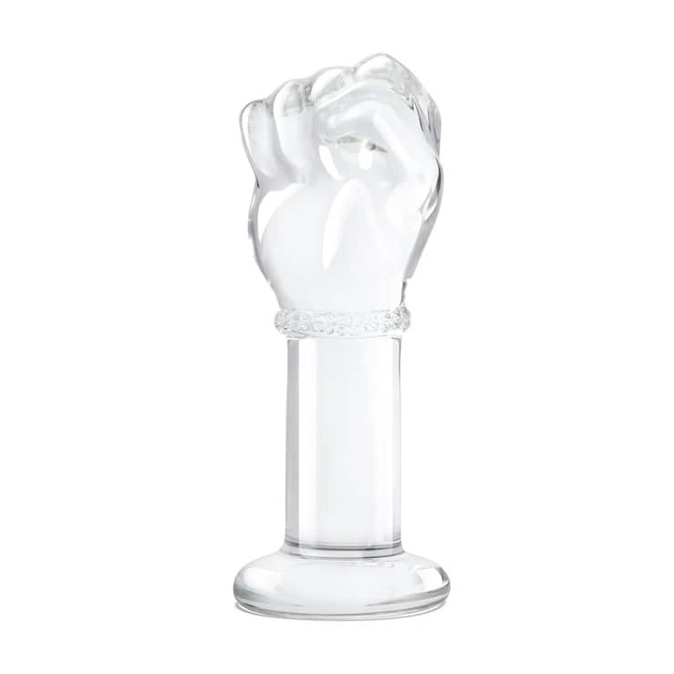 Fist Glass Plug