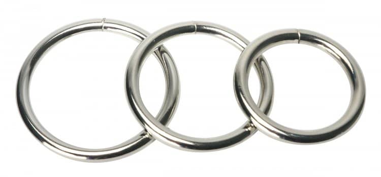Steel Cock Ring Set