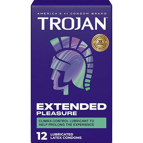 Trojan Extended Pleasure 12-Pack