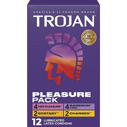 Trojan Pleasure 12-Pack