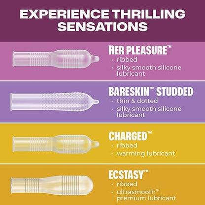 Trojan Pleasure 12-Pack