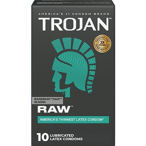 Trojan Raw 10-Pack